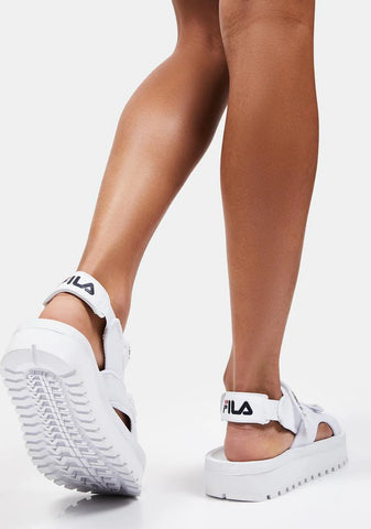 White Spot EVA Sandals