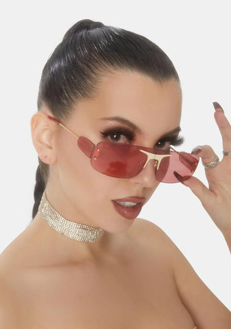 Cherry Shift The Energy Aviator Sunglasses