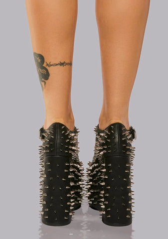 Can't Catch Me Platform Mary Janes