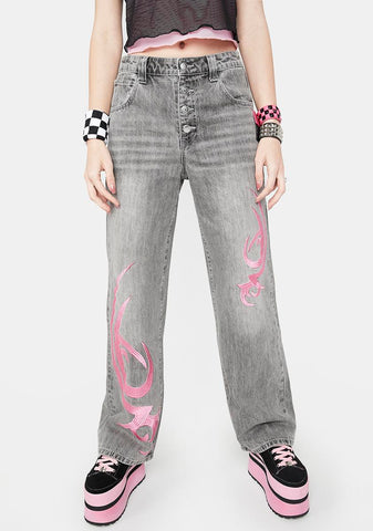 The Mystery Remains Wide Leg Pants