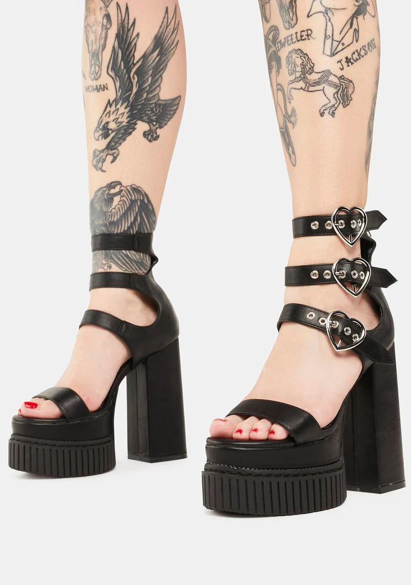 Painkiller Platform Creeper Sandals