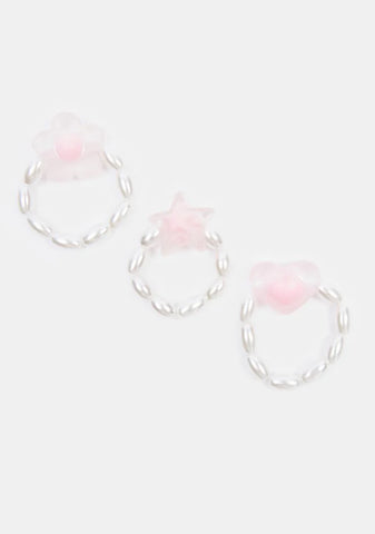 All You Need Beaded Ring Set