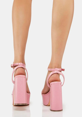 Sweet Luscious Elixir Platform Heels