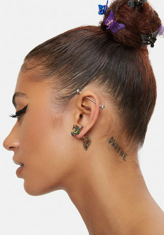 No Naysayers Horse Stud Earrings