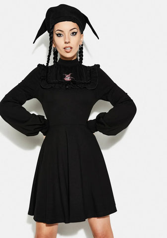 Daily Life Clown Print Dress