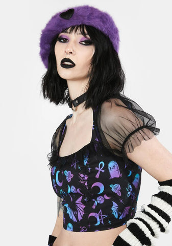 Mystical Aura Crop Top