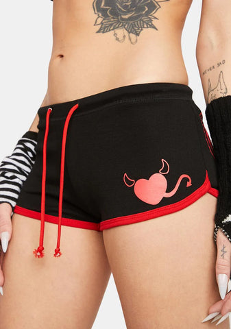Satan's Lil Girl Dolphin Shorts
