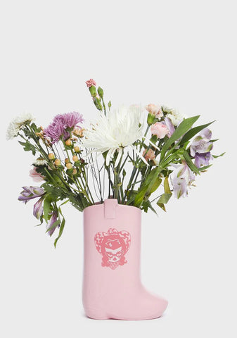Loretta Cowboy Boot Vase