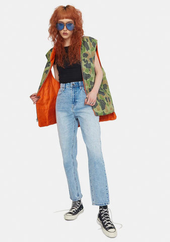 Classic Tapered Mom Jeans