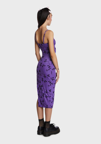 Caution To The Wind Midi Dress