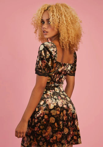 Vintage Vision Velvet Dress