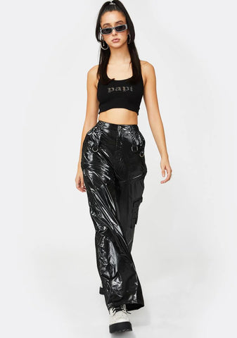 Call Me Papi Rhinestone Tank