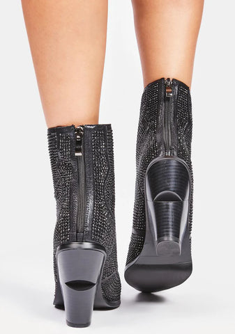 Show Some Love Rhinestone Boots