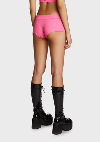 Safety Hotpants - Pink