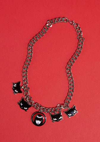 Kitty Posse Chain Necklace