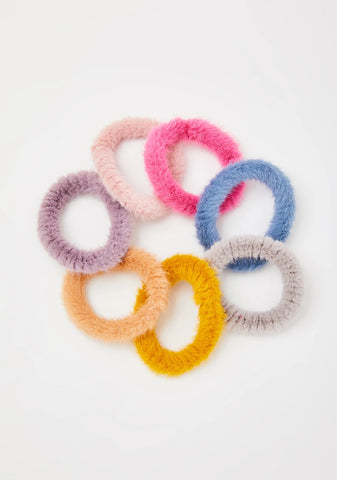 Warm Fuzzy Scrunchie Set