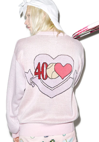 40Love Knit Crew - Light Pink