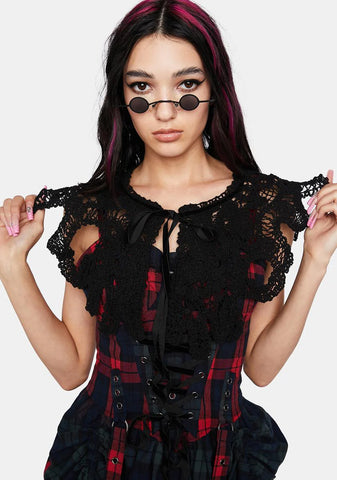 Hollow Out Weaved Shawl