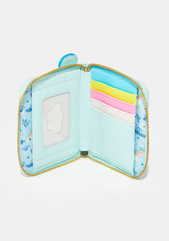 Sanrio Cinnamoroll Unicorn Zip Around Wallet