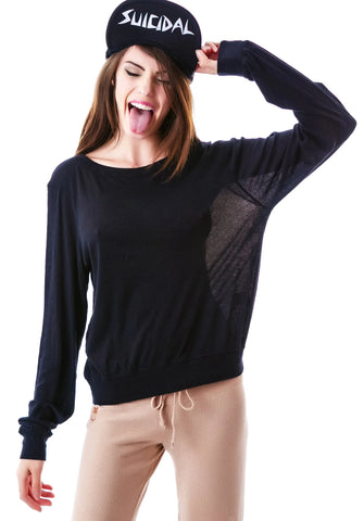 Essentials Baggy Beach Jumper - White