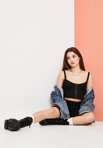 Kind Of Madness Bustier Top