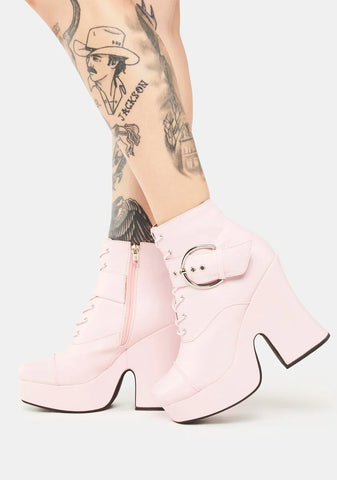 Pandemic Chunky Platform Ankle Boots