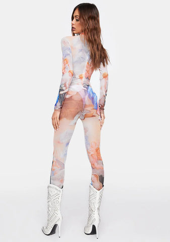 Renaissance Printed Jumpsuit