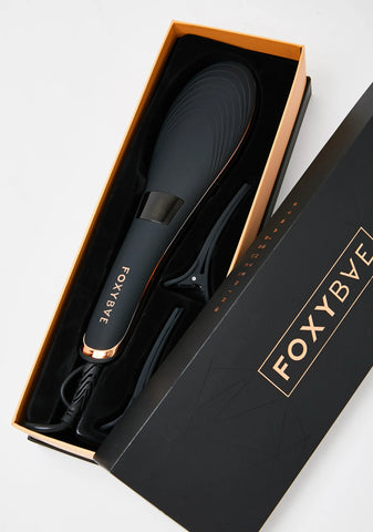 Rose Gold Straightening Brush