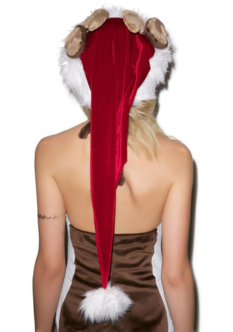 Deluxe Reindeer Hat