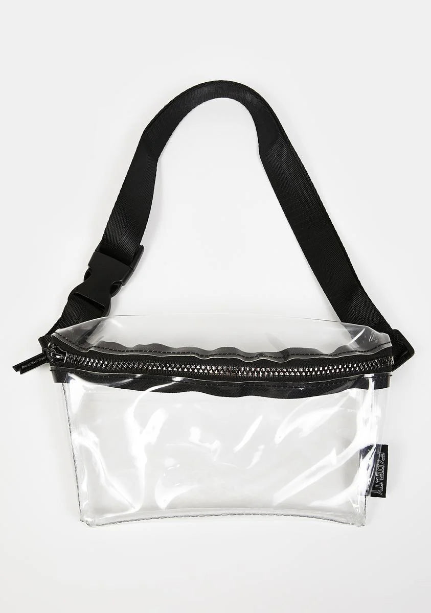 Clear Ultra Slim Fanny Pack