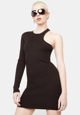 Dazed Not Confused Knit Mini Dress