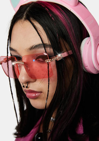 Bottomless Budget Square Sunglasses