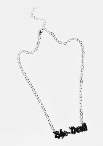 Claws Out Charm Necklace