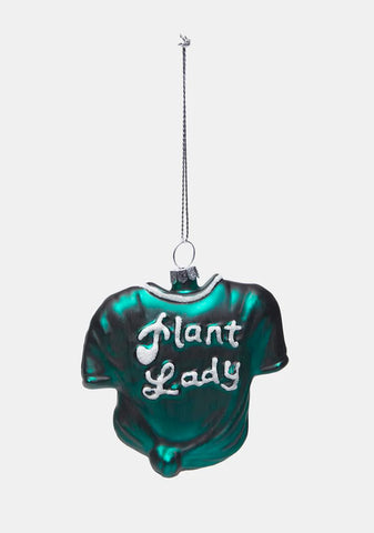 All About Greens Graphic Tee Ornament