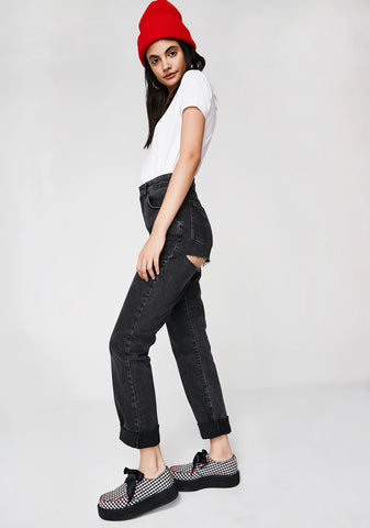 Double Butt Cut Jeans