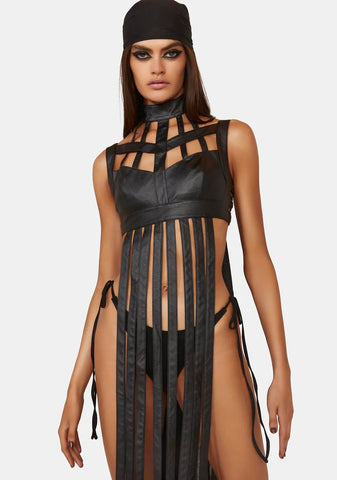 Noir Celestial Ringmaster Lingerie Set