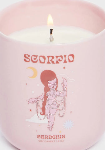 Celestial Scorpio Candle