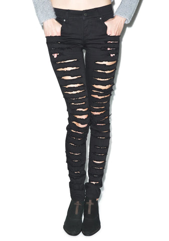 Cat Fight Pants - White