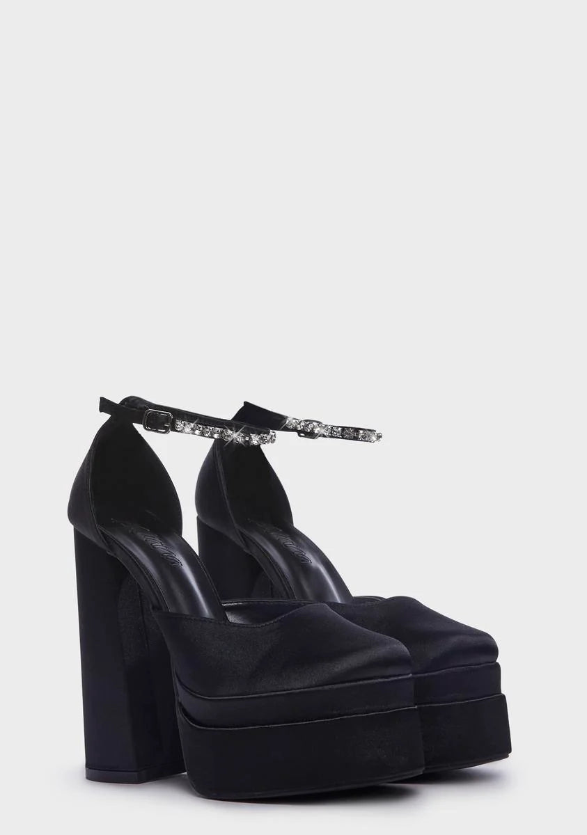 Wanna Be Me Platform Heels