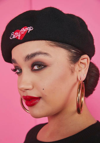 Total Betty Embroidered Beret