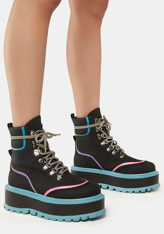 Spectre Turquoise Boots