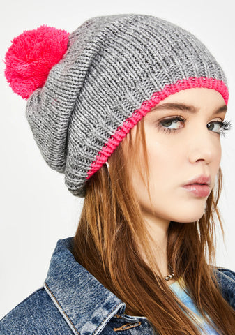 Sweet Digs Pom Beanie