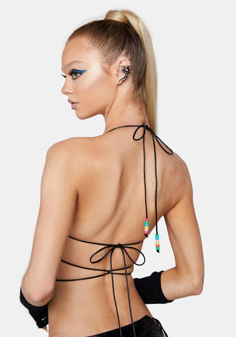 Dance 'Til Dawn Wrap Bra Top