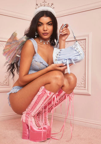 Sky Secret Ballerina Mini Purse