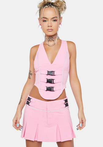 Sweet Across The Club Skirt Set