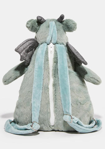 Dax Dragon Plush Backpack