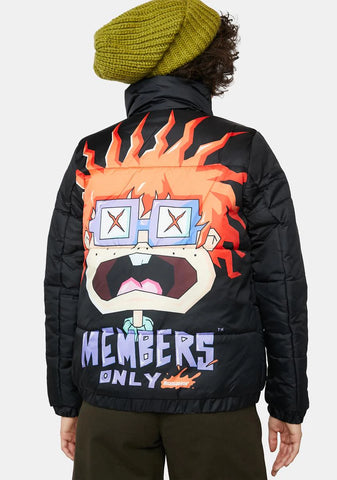 X Nickelodeon Reversible Puffer Jacket