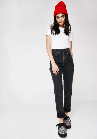 Double Butt Cut Jeans