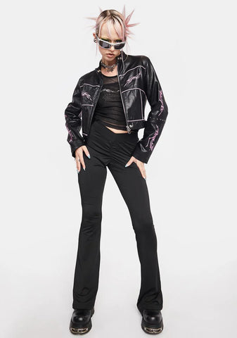 Time Is Right Flare Pants