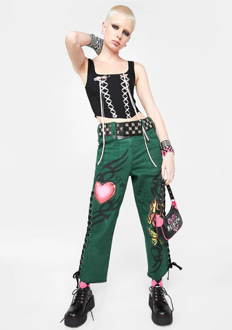 I'm 4 Real Corset Top